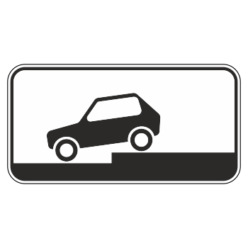 Дорожный знак 8.6.6 «Способ постановки транспортного средства на стоянку»